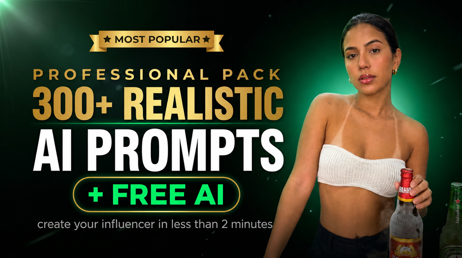 Pack 300+ Prompts +18 para Modelo de IA con IA SIN CENSURA